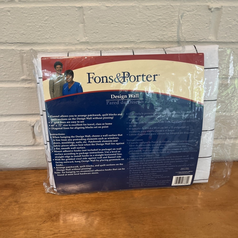 Fons And Porter Quilt Design Wall 60" X 72",  HTF